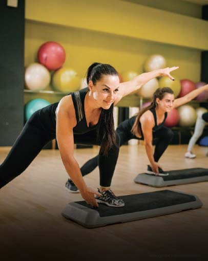 Air conditioned Aerobics Centre With Personal Trainer