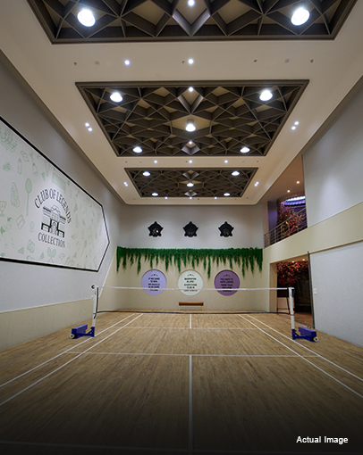 Indoor Badminton Court