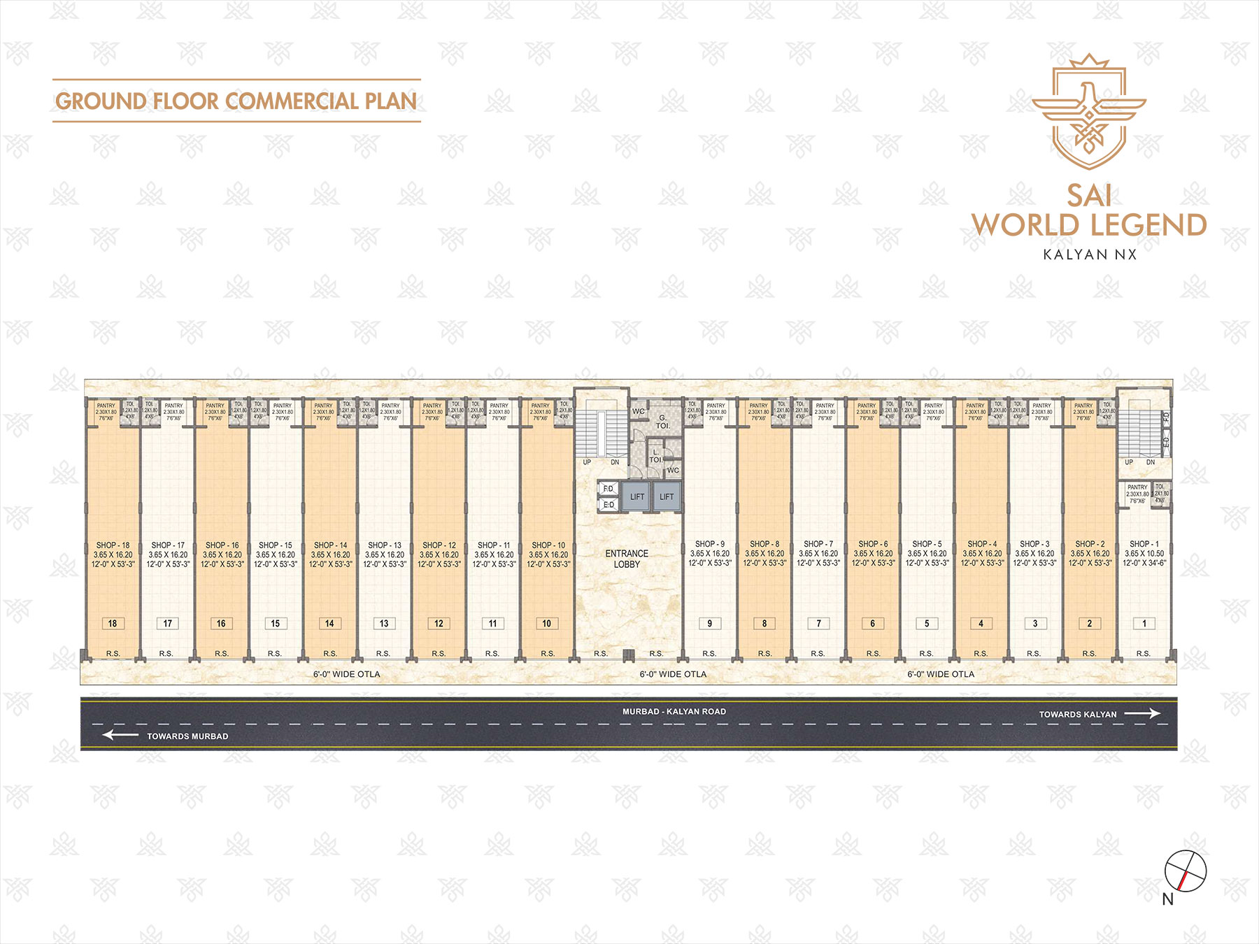 GROUND FLOOR COMMERCIAL PLAN