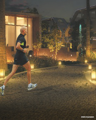 Jogging Track With Well Paved Pathway