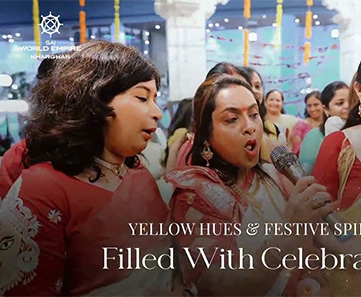 Basantotsav Celebration at Sai World Empire