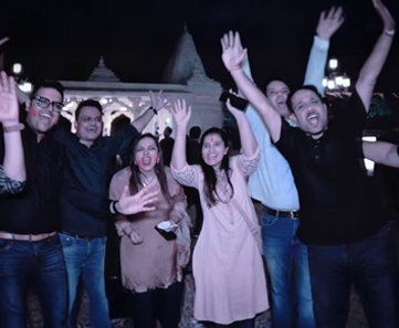 Holika Dahan Celebrations at Sai World Empire.