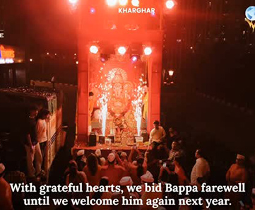Ganpati Visarjan At SWE