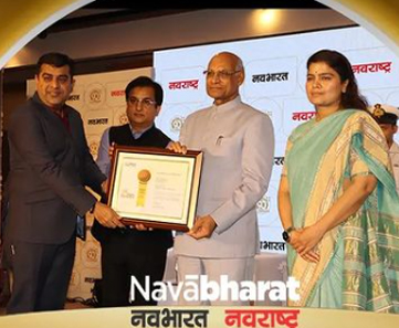 CONGRATULATIONS TO MR. MANISH BATHIJA, MD, PARADISE GROUP, RECEIVING THE PRESTIGIOUS TITLE OF 'NAVBHARAT KE SHILPAKAR.'