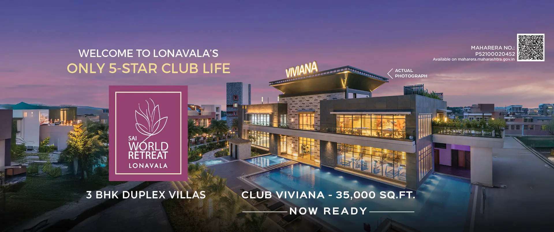 Sai World Retreat Homepage Desktop Banner