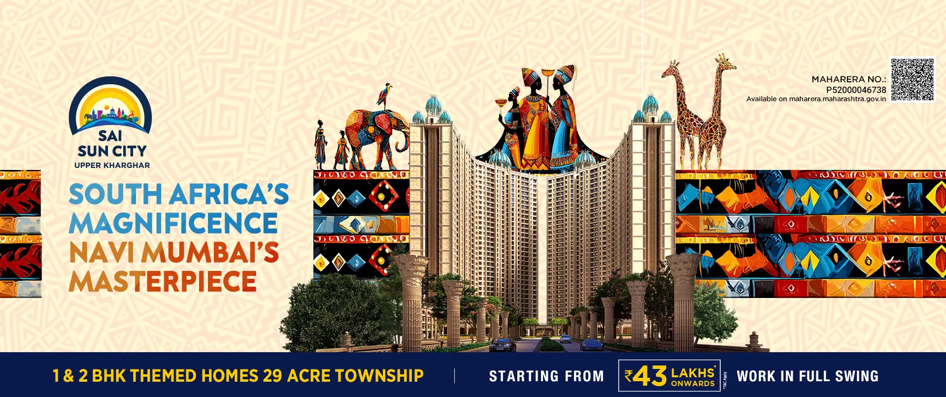 Sai sun City Welcome Mumbai Homepage Desktop Banner