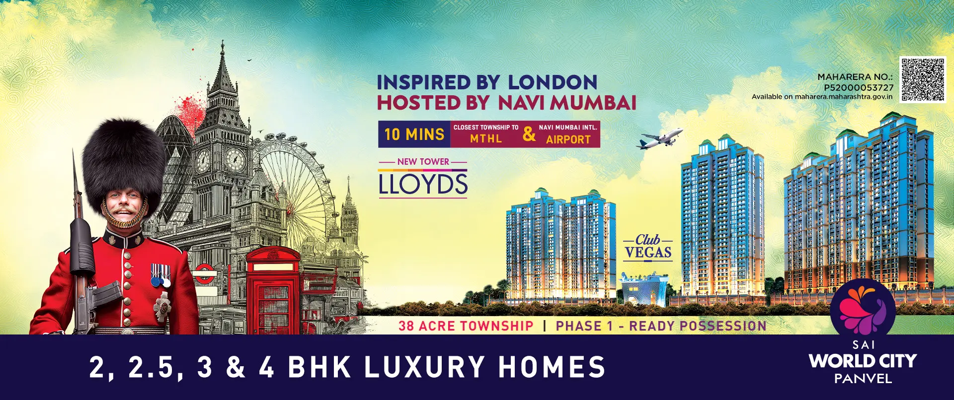 Sai World City Welcome Mumbai Homepage Desktop Banner