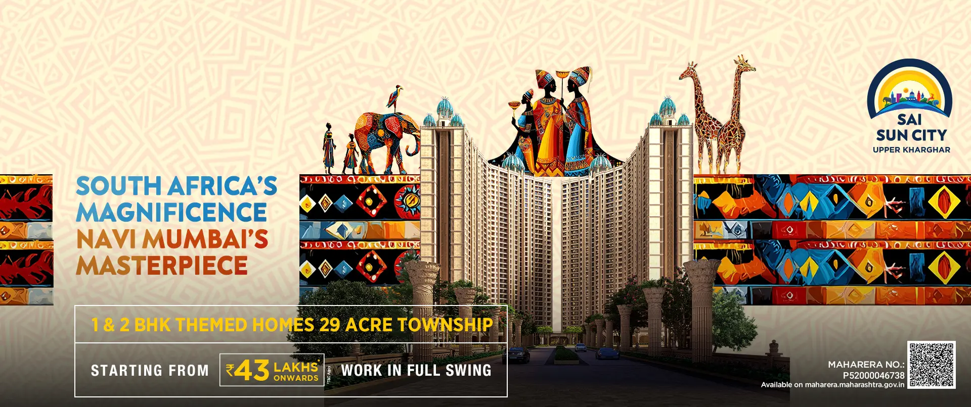 Sai sun City Welcome Mumbai Homepage Desktop Banner