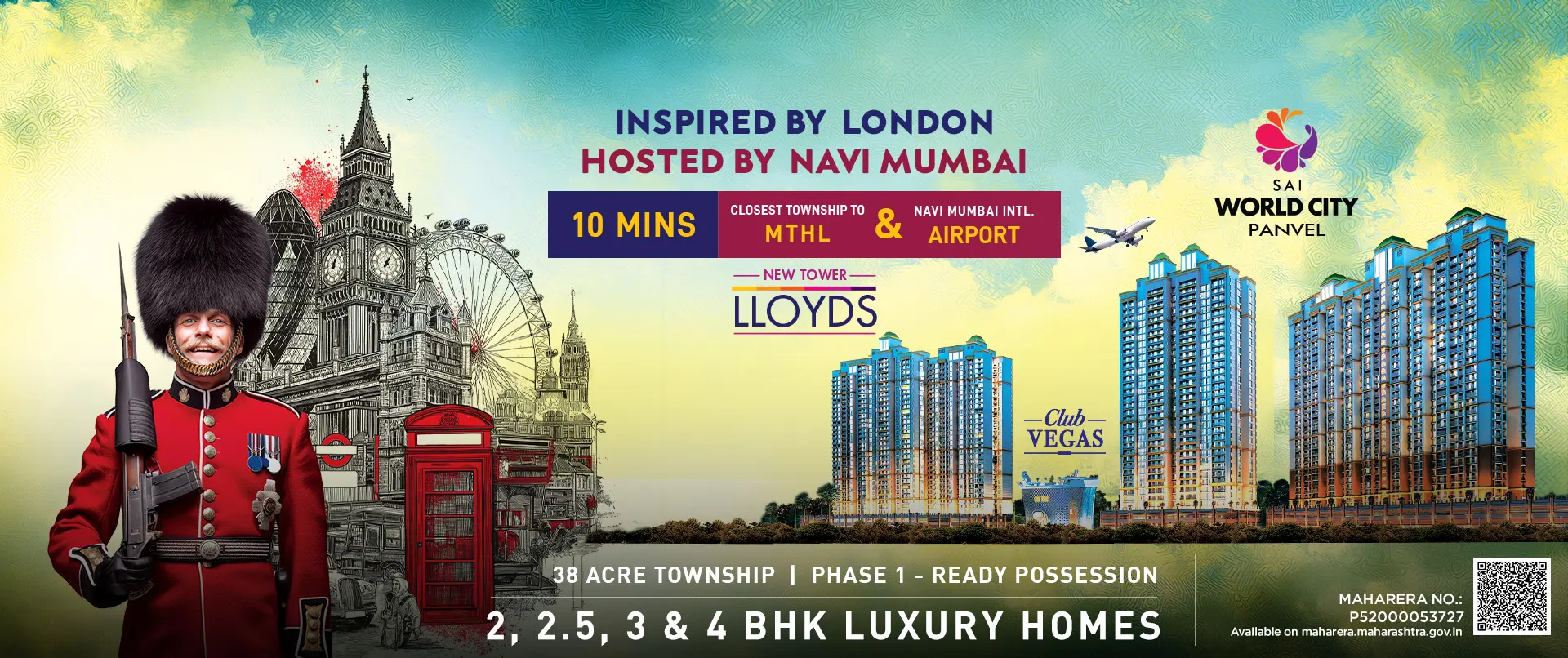 Sai World City Welcome Mumbai Homepage Desktop Banner