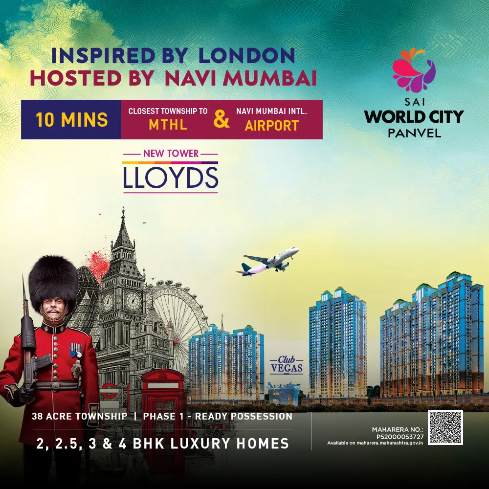 Sai World City Welcome Mumbai Homepage Mobile Banner